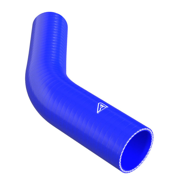 45 Degree Reducing Blue Silicone Elbow Motor Vehicle Engine Parts Auto Silicone Hoses 70mm To 60mm Blue 