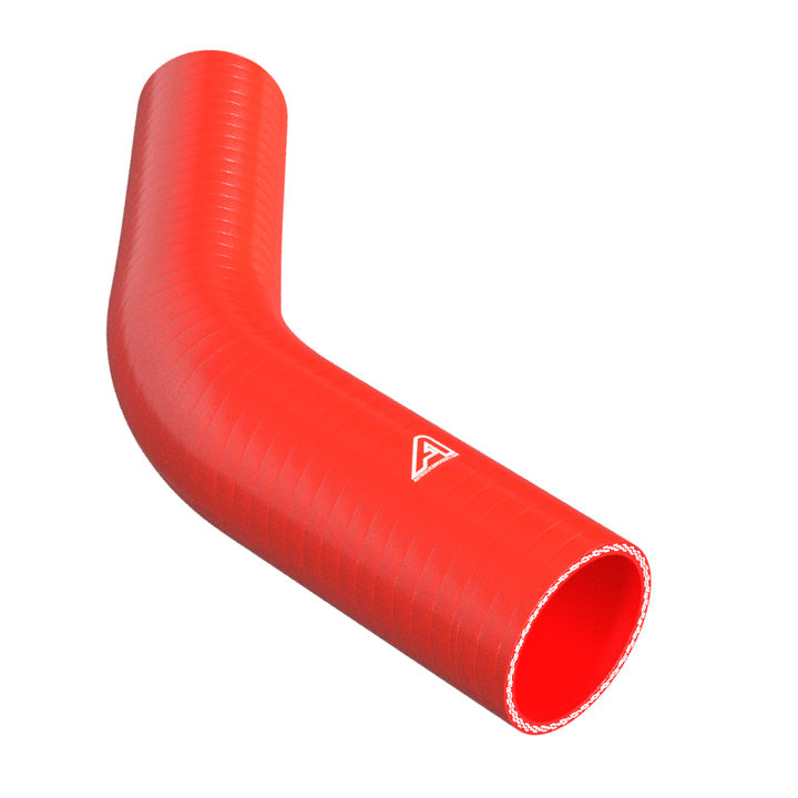 45 Degree Reducing Red Silicone Elbow Motor Vehicle Engine Parts Auto Silicone Hoses 70mm To 60mm Red 