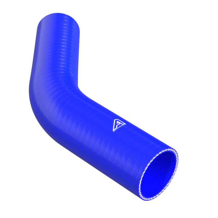 45 Degree Reducing Blue Silicone Elbow Motor Vehicle Engine Parts Auto Silicone Hoses 70mm To 63mm Blue 