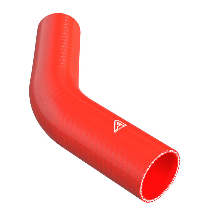 45 Degree Reducing Red Silicone Elbow Motor Vehicle Engine Parts Auto Silicone Hoses 70mm To 63mm Red 