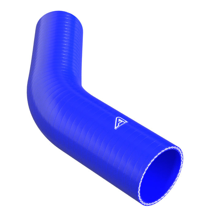 45 Degree Reducing Blue Silicone Elbow Motor Vehicle Engine Parts Auto Silicone Hoses 80mm To 70mm Blue 