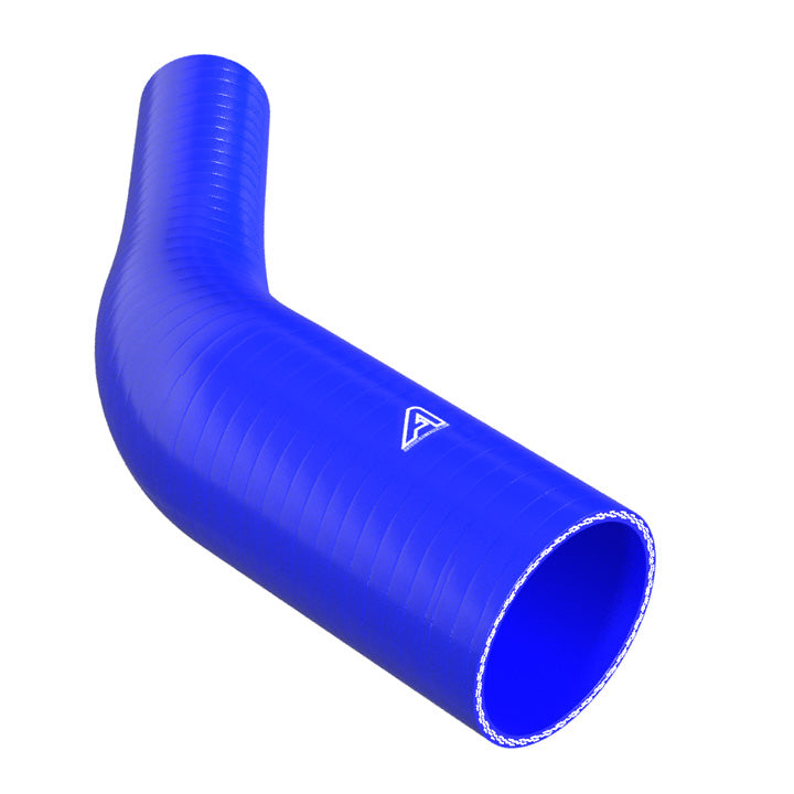 45 Degree Reducing Blue Silicone Elbow Motor Vehicle Engine Parts Auto Silicone Hoses 90mm To 51mm Blue 