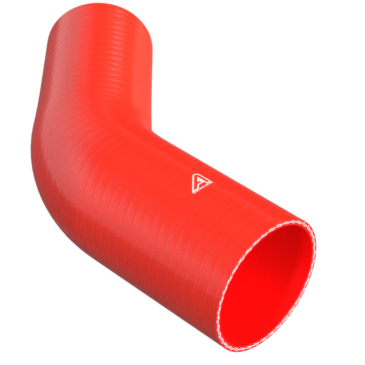 45 Degree Reducing Red Silicone Elbow Motor Vehicle Engine Parts Auto Silicone Hoses 111mm To 98mm Red 