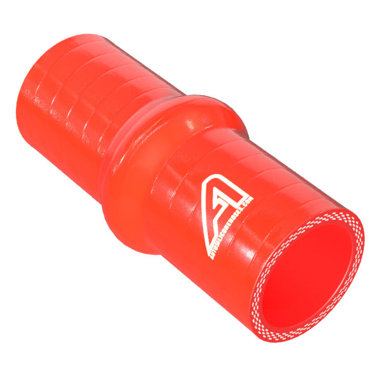 Silicone Hump Connector Motor Vehicle Engine Parts Auto Silicone Hoses 38mm Red 