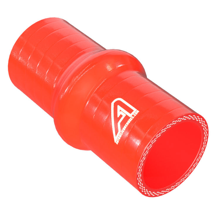 Silicone Hump Connector Motor Vehicle Engine Parts Auto Silicone Hoses 45mm Red 