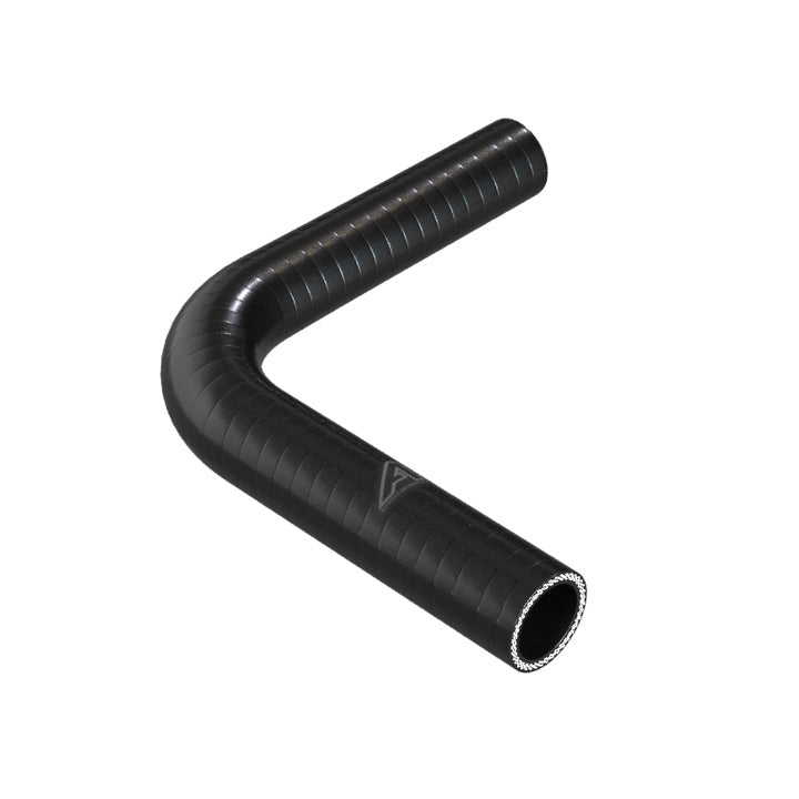90 Degree Reducing Black Silicone Elbow Hose Motor Vehicle Engine Parts Auto Silicone Hoses 32mm To 28mm Black 