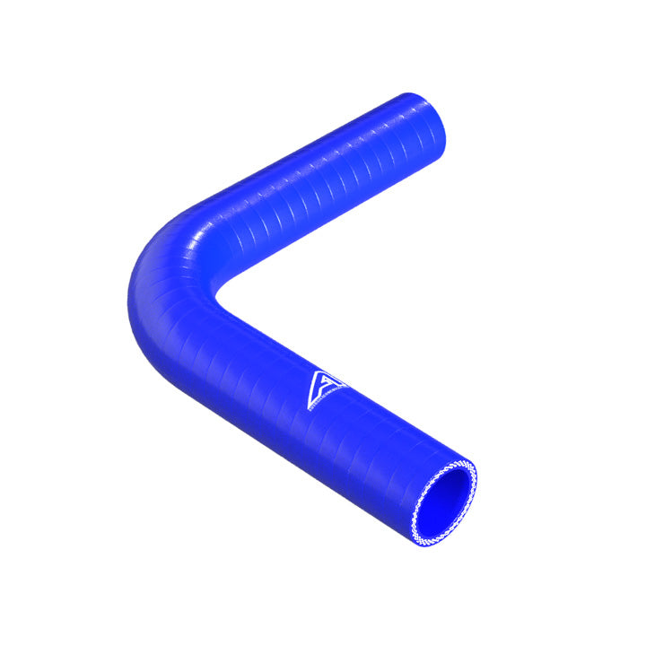 90 Degree Reducing Blue Silicone Elbow Hose Motor Vehicle Engine Parts Auto Silicone Hoses 35mm To 32mm Blue 
