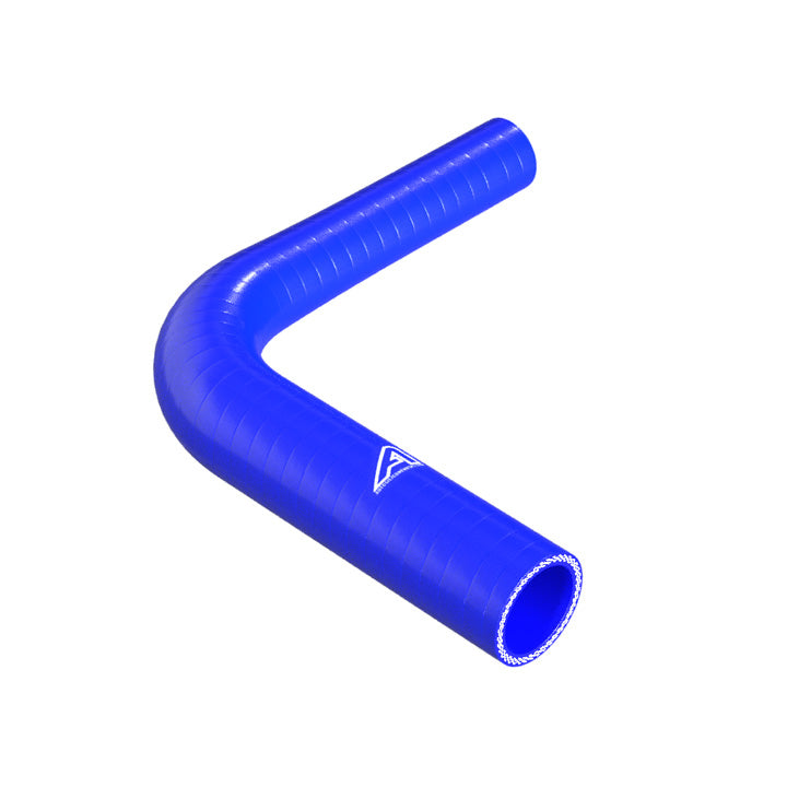90 Degree Reducing Blue Silicone Elbow Hose Motor Vehicle Engine Parts Auto Silicone Hoses 38mm To 25mm Blue 