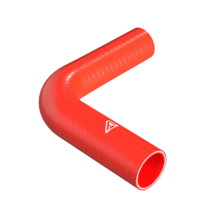 90 Degree Reducing Red Silicone Elbow Hose Motor Vehicle Engine Parts Auto Silicone Hoses 51mm To 45mm Red 