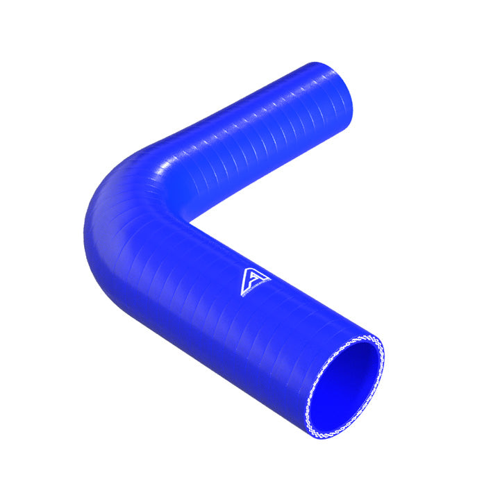 90 Degree Reducing Blue Silicone Elbow Hose Motor Vehicle Engine Parts Auto Silicone Hoses 60mm To 45mm Blue 