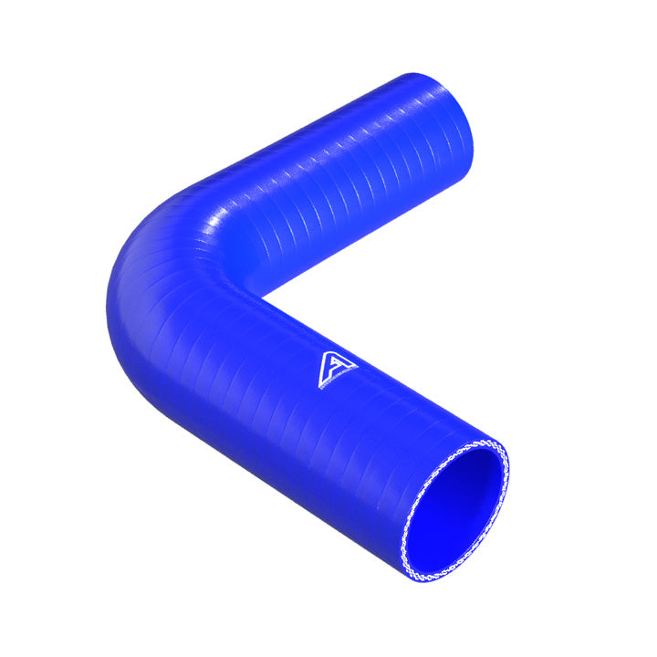 90 Degree Reducing Blue Silicone Elbow Hose Motor Vehicle Engine Parts Auto Silicone Hoses 63mm To 57mm Blue 
