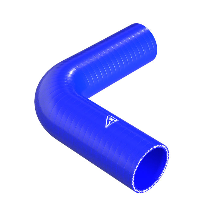 90 Degree Reducing Blue Silicone Elbow Hose Motor Vehicle Engine Parts Auto Silicone Hoses 65mm To 60mm Blue 