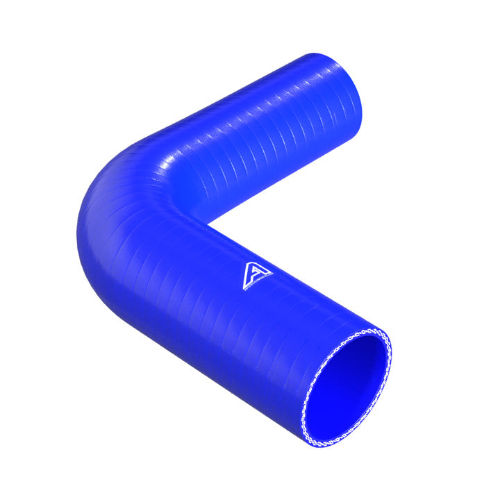 90 Degree Reducing Blue Silicone Elbow Hose Motor Vehicle Engine Parts Auto Silicone Hoses 70mm To 60mm Blue 