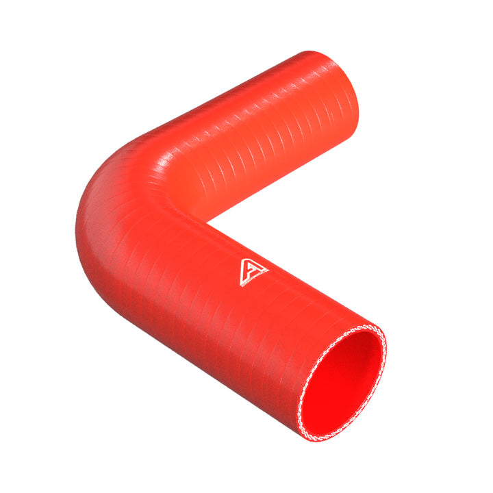 90 Degree Reducing Red Silicone Elbow Hose Motor Vehicle Engine Parts Auto Silicone Hoses 70mm To 63mm Red 