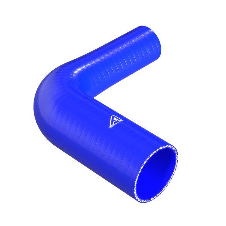 90 Degree Reducing Blue Silicone Elbow Hose Motor Vehicle Engine Parts Auto Silicone Hoses 76mm To 51mm Blue 