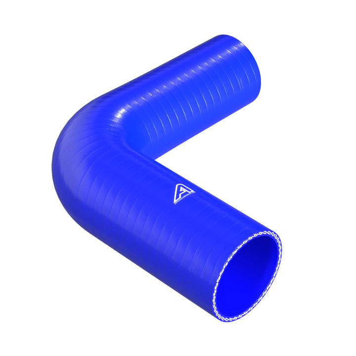 90 Degree Reducing Blue Silicone Elbow Hose Motor Vehicle Engine Parts Auto Silicone Hoses 76mm To 67mm Blue 