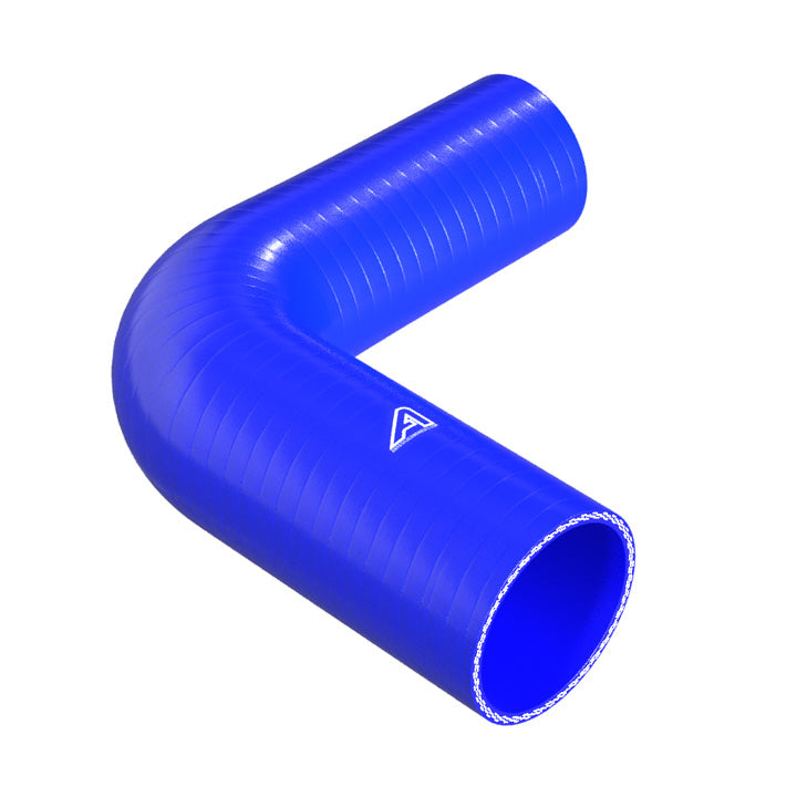90 Degree Reducing Blue Silicone Elbow Hose Motor Vehicle Engine Parts Auto Silicone Hoses 80mm To 70mm Blue 