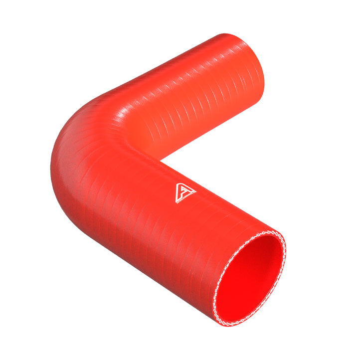 90 Degree Reducing Red Silicone Elbow Hose Motor Vehicle Engine Parts Auto Silicone Hoses 80mm To 70mm Red 