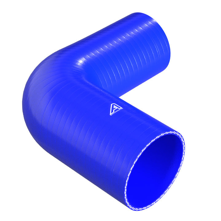 90 Degree Reducing Blue Silicone Elbow Hose Motor Vehicle Engine Parts Auto Silicone Hoses 111mm To 98mm Blue 