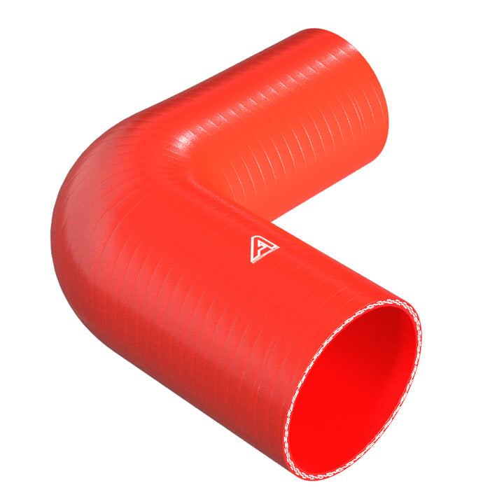 90 Degree Reducing Red Silicone Elbow Hose Motor Vehicle Engine Parts Auto Silicone Hoses 111mm To 98mm Red 