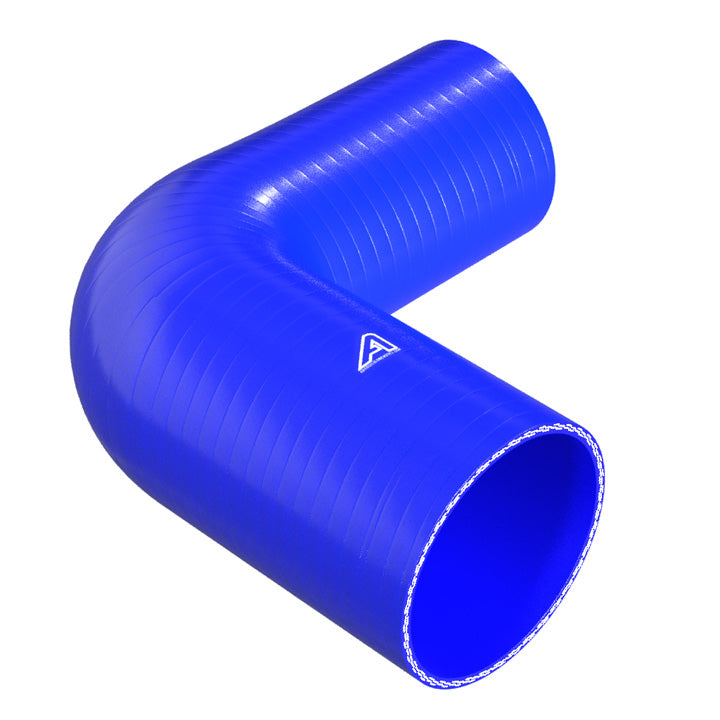 90 Degree Reducing Blue Silicone Elbow Hose Motor Vehicle Engine Parts Auto Silicone Hoses 114mm To 98mm Blue 