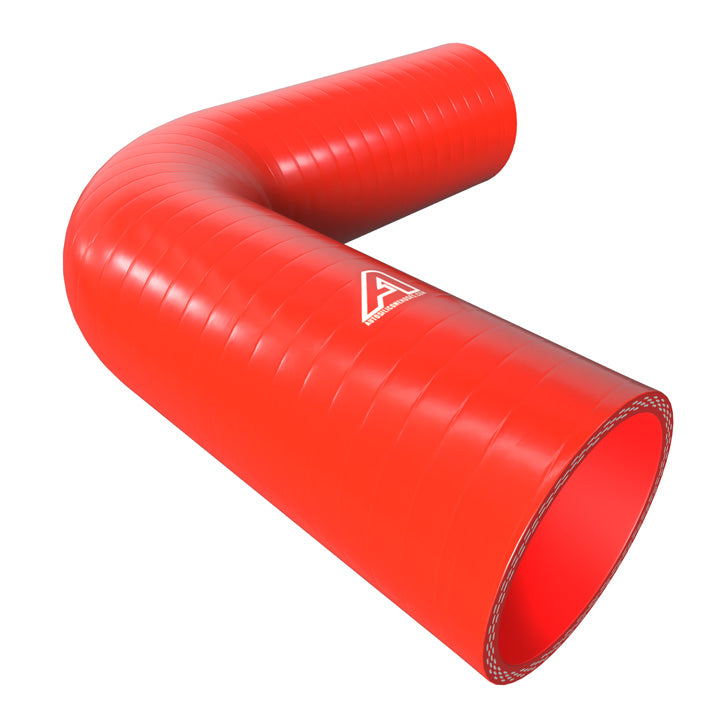 90 Degree Silicone Elbow Hose Motor Vehicle Engine Parts Auto Silicone Hoses 68mm Red 
