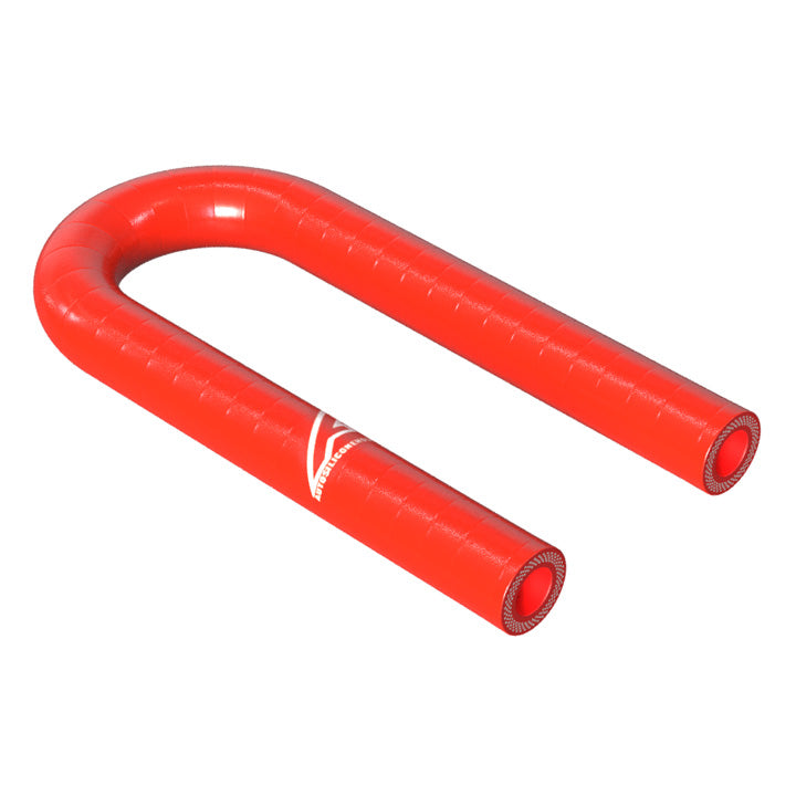 180 Degree Silicone Elbow Hose Motor Vehicle Engine Parts Auto Silicone Hoses 13mm Red 