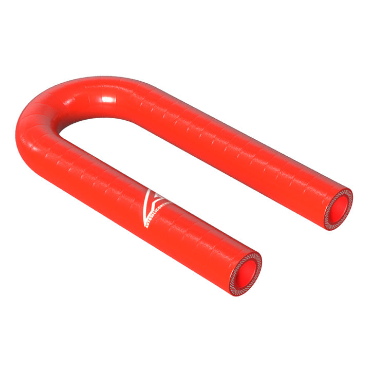 180 Degree Silicone Elbow Hose Motor Vehicle Engine Parts Auto Silicone Hoses 16mm Red 