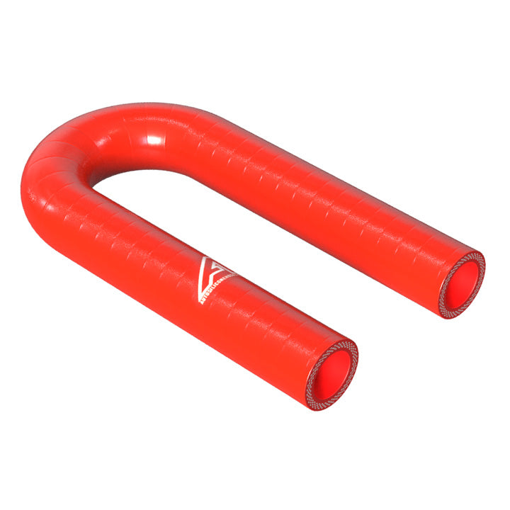 180 Degree Silicone Elbow Hose Motor Vehicle Engine Parts Auto Silicone Hoses 22mm Red 