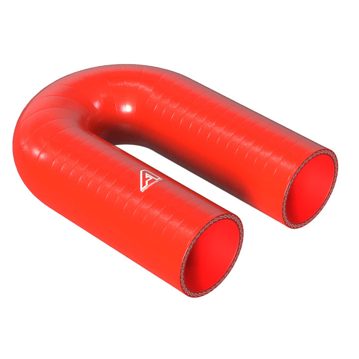 180 Degree Silicone Elbow Hose Motor Vehicle Engine Parts Auto Silicone Hoses 60mm Red 