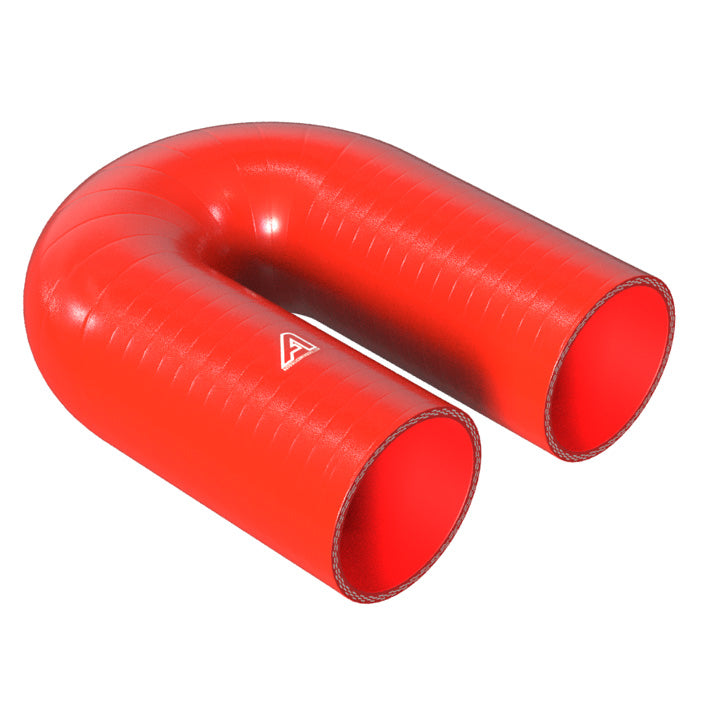 180 Degree Silicone Elbow Hose Motor Vehicle Engine Parts Auto Silicone Hoses 83mm Red 
