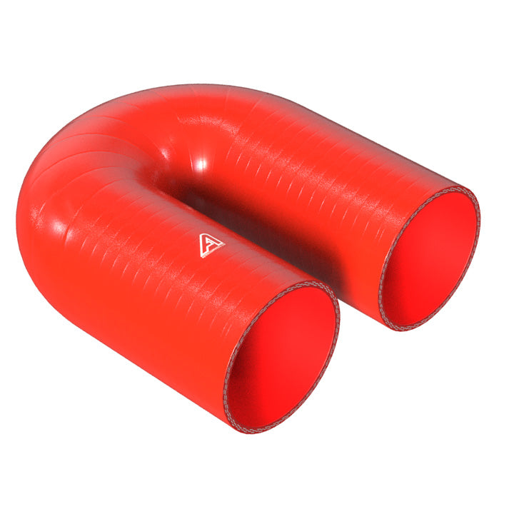 180 Degree Silicone Elbow Hose Motor Vehicle Engine Parts Auto Silicone Hoses 102mm Red 
