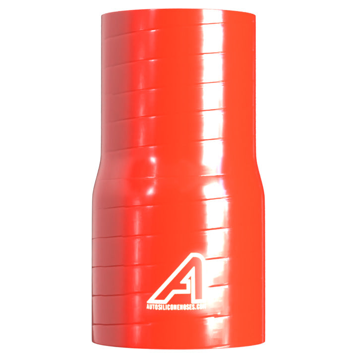 Straight Reducing Red Silicone Hose Motor Vehicle Engine Parts Auto Silicone Hoses 63mm To 55mm Red 